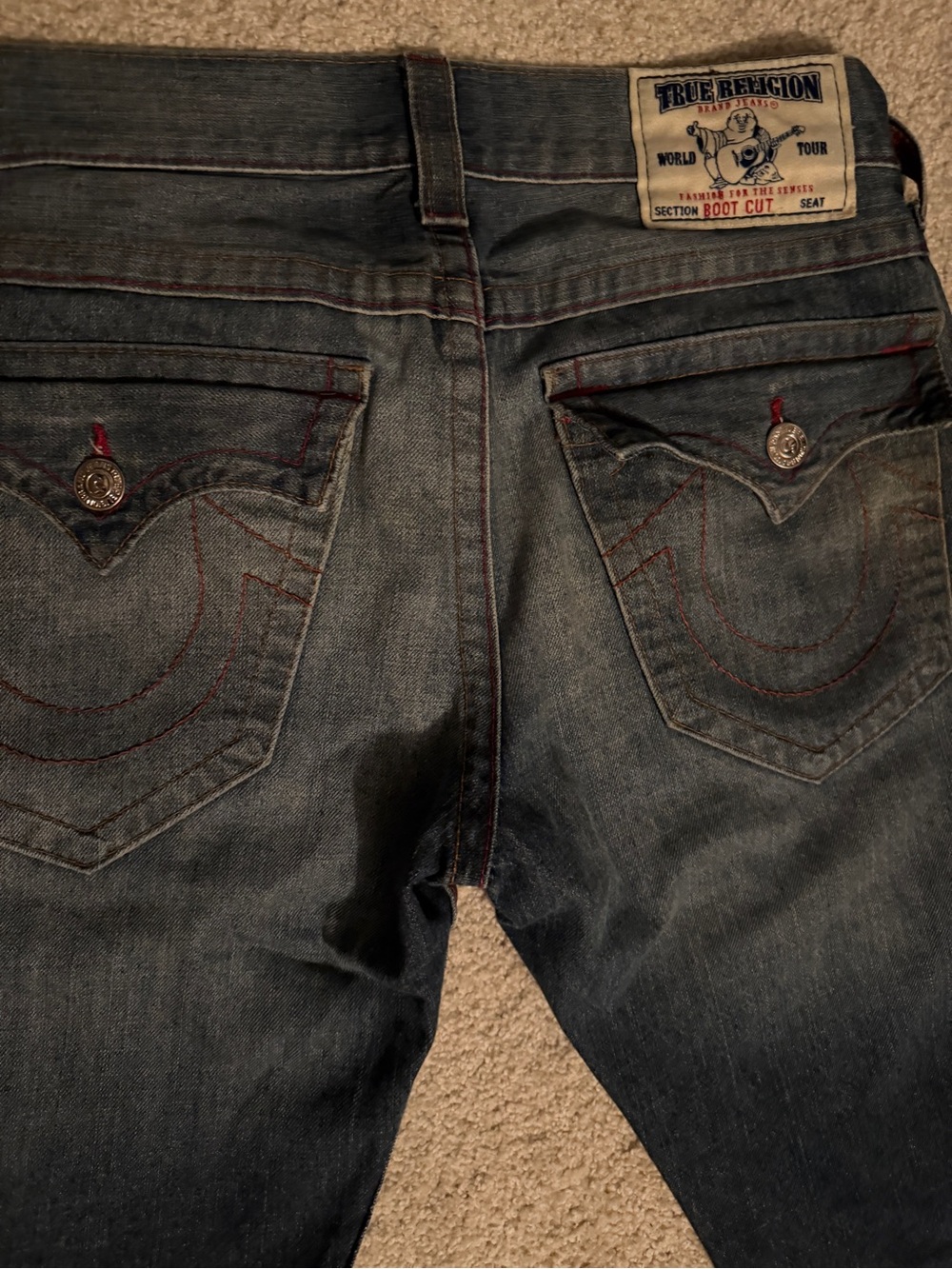True Religion Billy Super T Flap Bootcut Jean - Picture 8 of 8